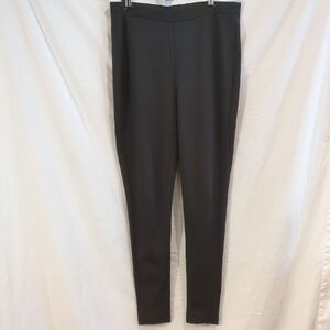 Chico's | Stretch Leggings Black Rayon Blend | Chico's 1 = M (8)
